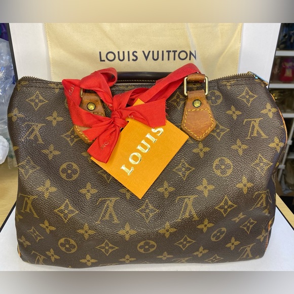 Louis Vuitton Speedy 30 Vintage 2004 Authentic - Picture 12 of 16